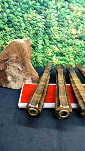 Sedotan Pipa Kayu Kalimasodho Model Belimbing Segi Delapan A186