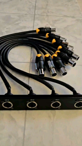 Thanh  chia  8 ổ gắn  jack  biscong  inox loại  tốt