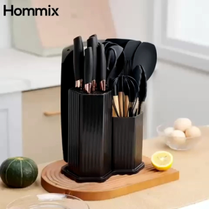 HOMMIX KITCHEN UTENSILS KNIFE SET (19 PCS)
