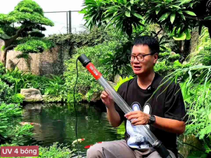Đèn UV 30W AQUA SUV+ Diệt Khuẩn Rêu Tảo Hồ Cá Koi Xử Lý Nước Thải 7 Ngày