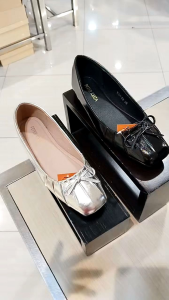 PETER KEIZA‼️ sepatu wanita flat glossy ringan