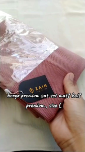 Hijab Instan Bergo Knit Premium Zain: Hijab Berkualitas Tinggi & Nyaman