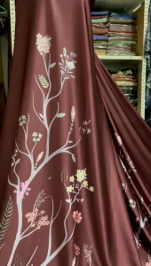 KAIN SUTRA ARABIAN SILK motif viona | kain silky premium