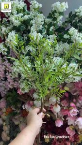 Lá đinh lăng giả cỏ dương xỉ nhựa trang trí lá giả đẹp cao cấp