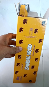 Tulasi SandalWood Incense Sticks (6 units x 20 sticks)