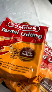 Terasi Udang Asli SAMHOK 1Pack isi 20Pcs x 6gr