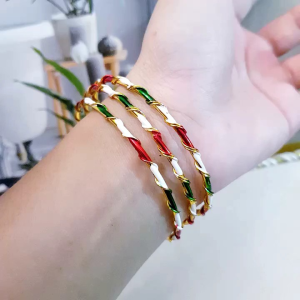 Gelang Keroncong Xuping Isi 3 Pcs Kombinasi Cantik Xds228b