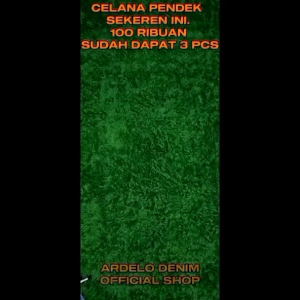 100RIBU 3PCS CELANA PENDEK PRIA DEWASA PINGGANG KARET ELASTIS | CELANA COWOK SANTAI