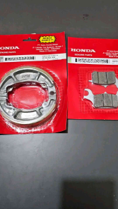 Kumpulan Aksesoris Motor Honda: Kampas Rem Belakang & Dispad Cakram Depan