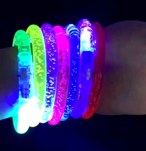 LED Luminous Flashing Light Up Bracelets Toys/Colorful Glow in the Dark