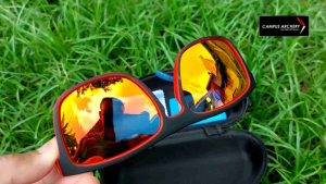Kacamata Polarized Kilau Orange Khusus Melihat Ikan Dalam Air