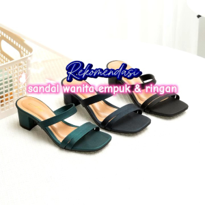 ARRAZY HJK Sandal wanita terbaru hak tahu 5cm high heels 2025