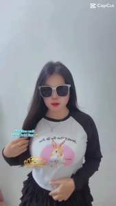 SM COLLECTION CROP TOP LONGSLEVEE MARMUD SWEET DTF KNIT