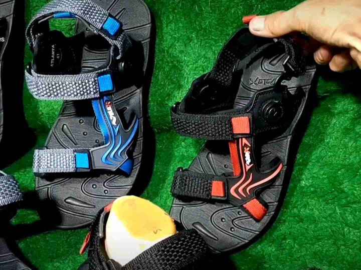 Sandal gunung petualang sendal pria tali hiking outdoor kuat dan tahan