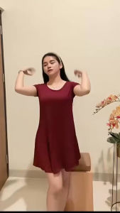 Swing Dress Wanita Babbydoll || Dress Mola Korean Style