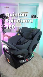 (FREE SHIPPING) Quinton SpinGuard 360 R129 Car Seat (Newborn to 12years old)