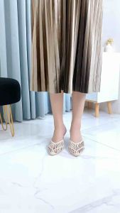 Qwertyzone -Kinara Heels Slop 7 cm / Heels Pesta / Heels Kondangan / Heels Nikahan / Pump Heels IT 04