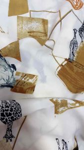 70cm x 1m5 vải lụa mango may áo kiểu phối đầm váy bộ bé (1-2)