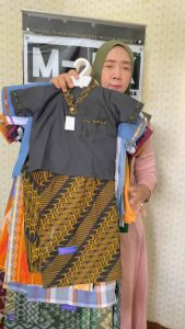 KOKOSARCEL size L (6-7th)setelan koko sarung celana anaksetelan baju koko anak setelan baju koko untuk ngaji