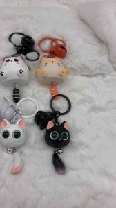 ⭐️Ready Stock ⭐️有现货Cute Three Dimensional Cat & Cat Head Pendant & Keychain 可爱立体猫头锁匙扣