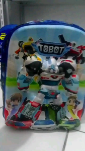 ALKA Tas sekolah anak laki-laki trans formers SD Tas sekolah anak laki-laki SD TOBOT Tas sekolah anak motif timbul