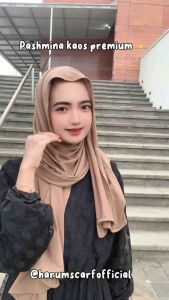 PASHMINA KAOS RAYON SPANDEX || PASHMINA TURKISH PREMIUM