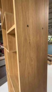 Kệ sách chữ U. Kệ gỗ nội thất để đồ hình chữ U. Gỗ MDF phủ Melatium cao cấp. Đầy đủ vít khoan sẵn lỗ lắp dễ dàng (MI282)