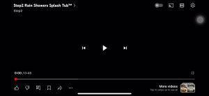 Step2 Rain Showers Splash Tub โต๊ะเล่นน้ำออกใหม่ล่าสุด