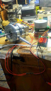Đầu quạt BLDC không chổi than mới 12-24v tuốc năng điện điều khiển từ xa 20 cấp độ gió.