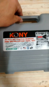 เครื่องมือถอดคลัช ชุดถอดครัชคอมแอร์ ชุดถอดหน้าครัชคอมเพรสเซอร์+ขาจับ