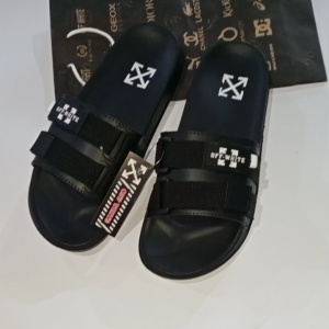 sandal slipon pria sol phaylon hitam terbaru ringan dan lentur