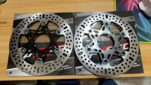 Disc Brake Piringan Cakram Bulat MUFAC 6154 N166 Floating Disc 220mm lubang 4 Universal Motor Motorcycle