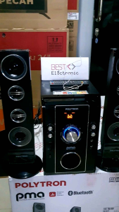 SPEAKER AKTIF POLYTRON PMA 9526 PMA9556 PMA-9526 RADIO + KAROKE + BLUETOOTH