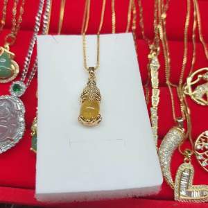 Jade Pendant with Chain