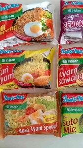 Indomie All Varian 5 Pcs ( GorengKari AyamGoreng RendangSoto MieAyam SpesialAyam Bawang )