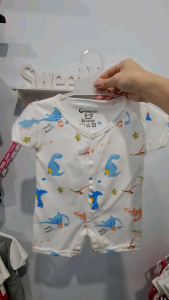 Romper bayi fp motif full kancing