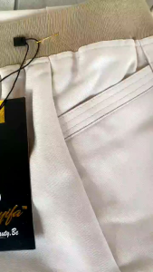 celana kerja wanita kantoran pinggang karet melar semi woll formal standar jumbo slim fit premium abu hitam navy Mocca putih krem kain panjang penuh Legging Bawahan Casual Kulot Basic