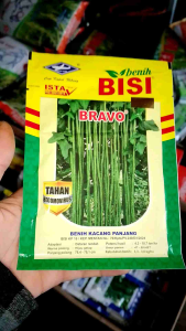 Benih Kacang Panjang Bravo Benih Bisi 50 gram Cap Kapal Terbang