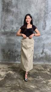 FASE - Rok Cargo Wanita / Carra Cargo Skirt Terbaru Melar Elastis