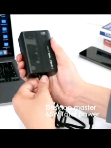 LDNIO A4808Q 65W Super Fast Charging Desktop Charger 2USB-A & 2USB-C Output Ports for Notebook Phones