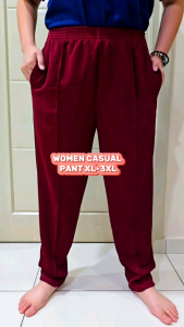 M-3XL Seluar Grandma Nenek Pakai Di Rumah