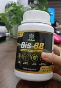 Phân bón hữu cơ sinh học Bis68(mẫu cũ king 68) kích rễ nở bụi to đẻ nhánh nhanh kích to đòng trổ thoát nhanhphục hồi cây suy yếu 500g