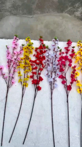 Combo 5 Cành Hoa Mai giả Cành Hoa Anh Đào giả Giá Sỉ