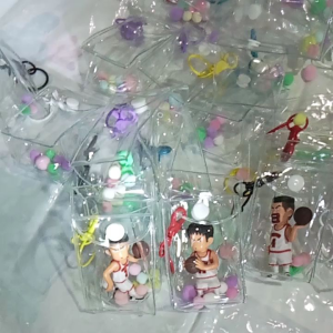 Móc chìa khoá kiêm túi đựng đồ bằng nhựa PVC trong suốt