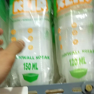 Thinwall Square Mini 120ml   150 ml / Cup Dessert /thinwall kotak 120 Ml  150 Ml [25 PCS]