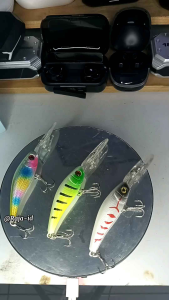 10cm/9.2g Umpan Lure Minnow Floating Suspending Fishing Lure Kail ikan Fishing Accessories-