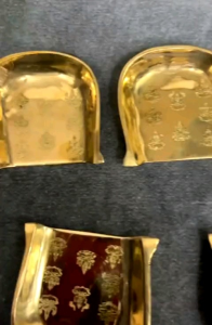 Ashtalakshmi Muram Brass| Ashtalakshmi Engraved Brass Muram| Lakshmi Kubera Pooja Article| Spiritual Muram for Wealth & Prosperity| Winnower (Murram) for Kubera Pooja