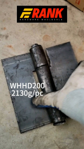 Welding Hinge Super Heavy Duty Bisagra Truck Tank Hinges Cylindrical Hinges For Gate Door Barrels Thicken SizeFrank Hardware