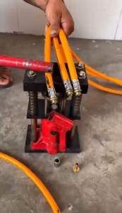 Máy Bấm Đầu Dây Rửa Xe Dây Xịt Thuốc 8-14mm Kích Ép Thuỷ Lực 3 Tấn