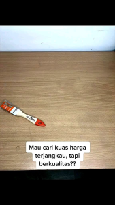 Kuas Cat Premium Eterna ASLI Bulu Tebal Tidak Rontok